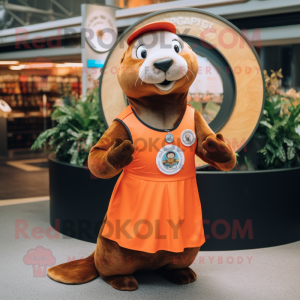Rust Sea Lion mascotte...