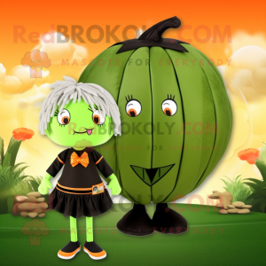 Olive Pumpkin maskot...