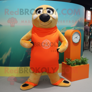 Orange Seal mascotte...