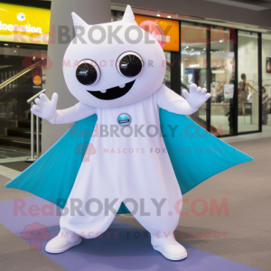 White Ray maskot kostume...