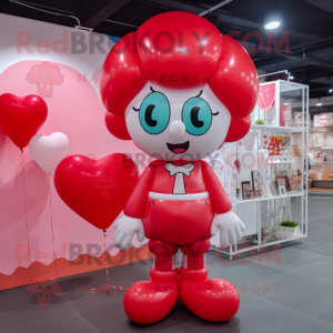 Maskottchen Kostüm Heart...