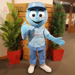 Kostým maskota Sky Blue...