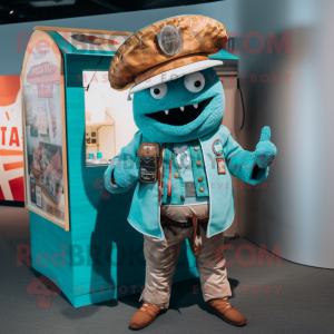 Turkis Tacos maskot kostume...