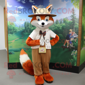  Fox mascotte kostuum...
