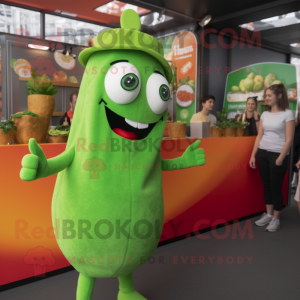 Lime Green Currywurst...