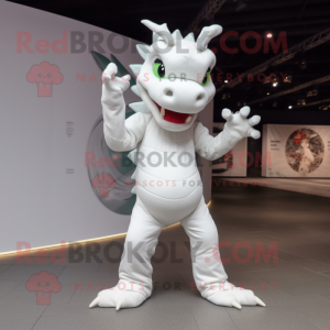 White Dragon maskot...