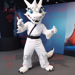 White Dragon maskot...