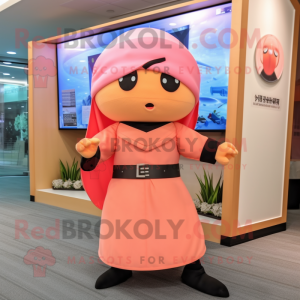 Peach Ninja mascotte...
