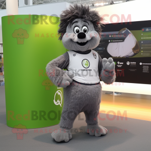 Grå Guinness maskot drakt...
