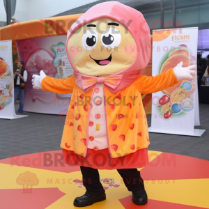 Peach Pizza maskot kostume...