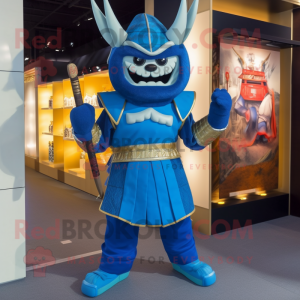 Blue Samurai mascotte...