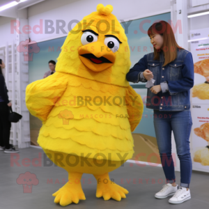 Yellow Fried Chicken maskot...