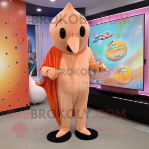 Peach Stingray mascotte...