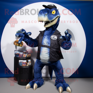 Navy Utahraptor mascotte...