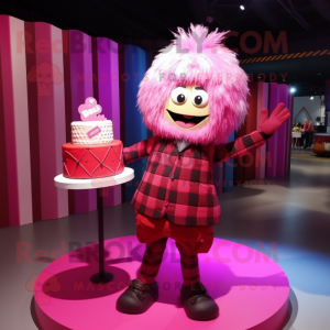 Magenta bruidstaart...