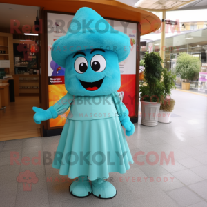 Turquoise Maar mascotte...