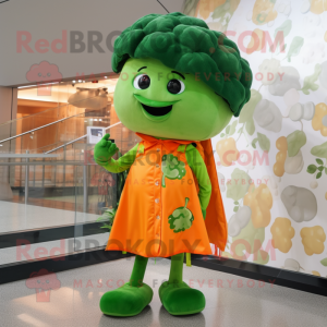 Orange Broccoli mascotte...