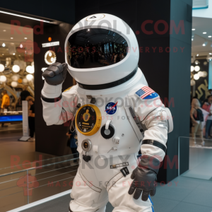  Astronaut maskot kostym...