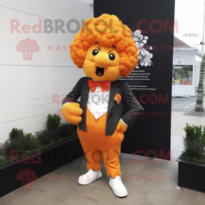 Oranje Bloemkool mascotte...