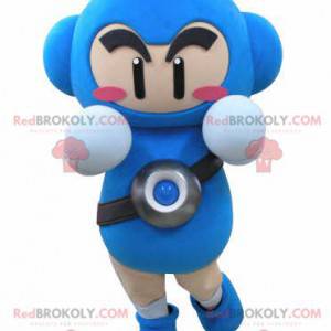 Futuristic character mascot. Video game mascot - Redbrokoly.com