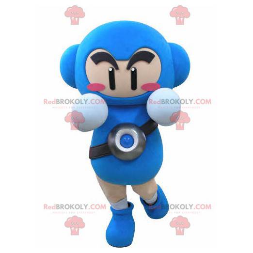 Futuristic character mascot. Video game mascot - Redbrokoly.com