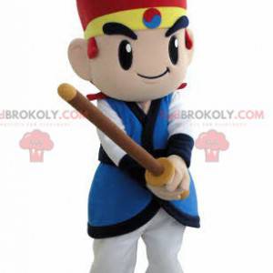 Videospill karakter samurai maskot - Redbrokoly.com