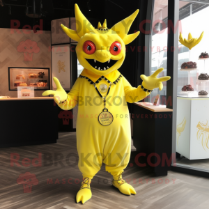 Lemon Yellow Devil mascotte...