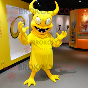 Lemon Yellow Devil mascotte...