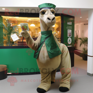 Forest Green Camel mascotte...