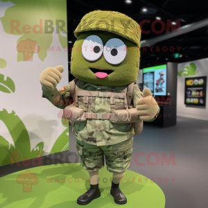  Army Soldier maskot...
