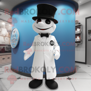 White Doctor maskot kostym...