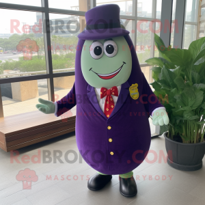  Aubergine maskot kostume...