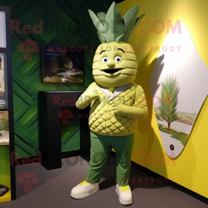 Olive Pineapple mascotte...