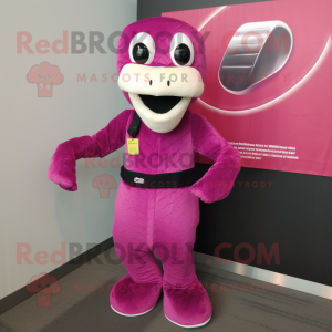 Magenta Python mascotte...