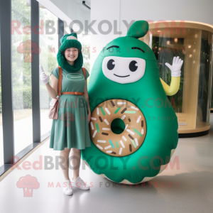 Forest Green Donut maskot...