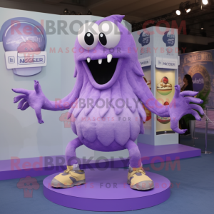 Lavender Kraken mascotte...