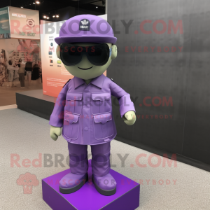 Lavender Army Soldier...