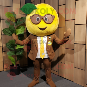 Brown Lemon mascotte...