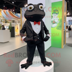 Black Frog mascotte kostuum...