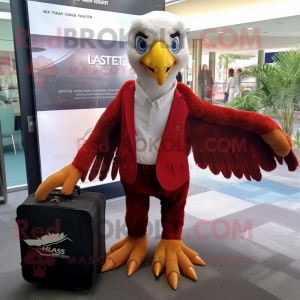 Red Haasts Eagle maskot...