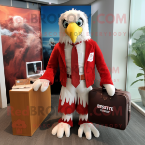 Red Haasts Eagle maskot...