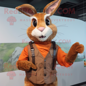 Rust Wild Rabbit mascotte...