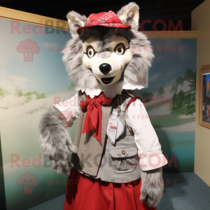 Postava maskota Say Wolf...