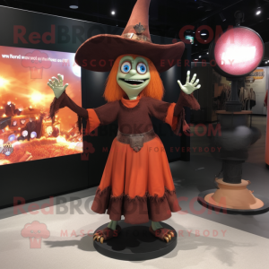 Rust Witch S Hat mascotte...