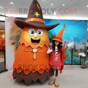 Rust Witch S Hat mascotte...
