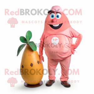 Postava maskota Pink Mango...