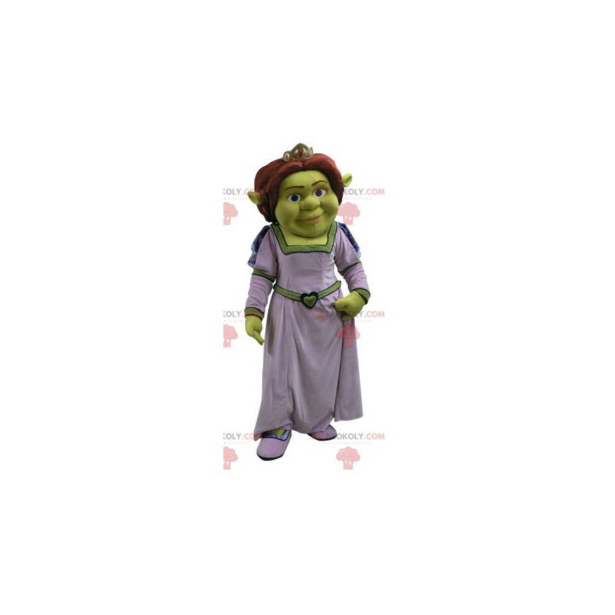 Fiona mascot famous woman of Shrek the green ogre -