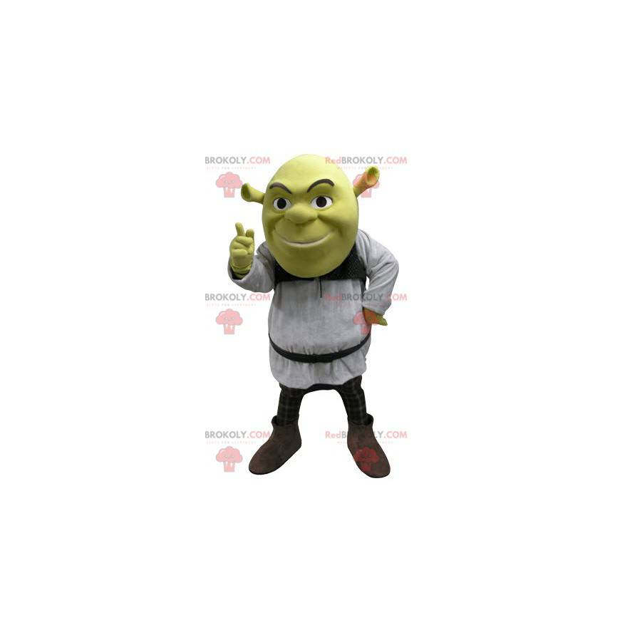 Kreslený maskot slavný zelený zlobr Shrek - Redbrokoly.com