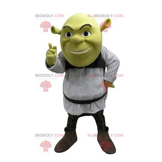 Karikatur berühmtes grünes Oger shrek Maskottchen -