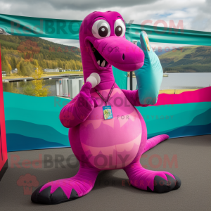 Magenta Loch Ness Monster...